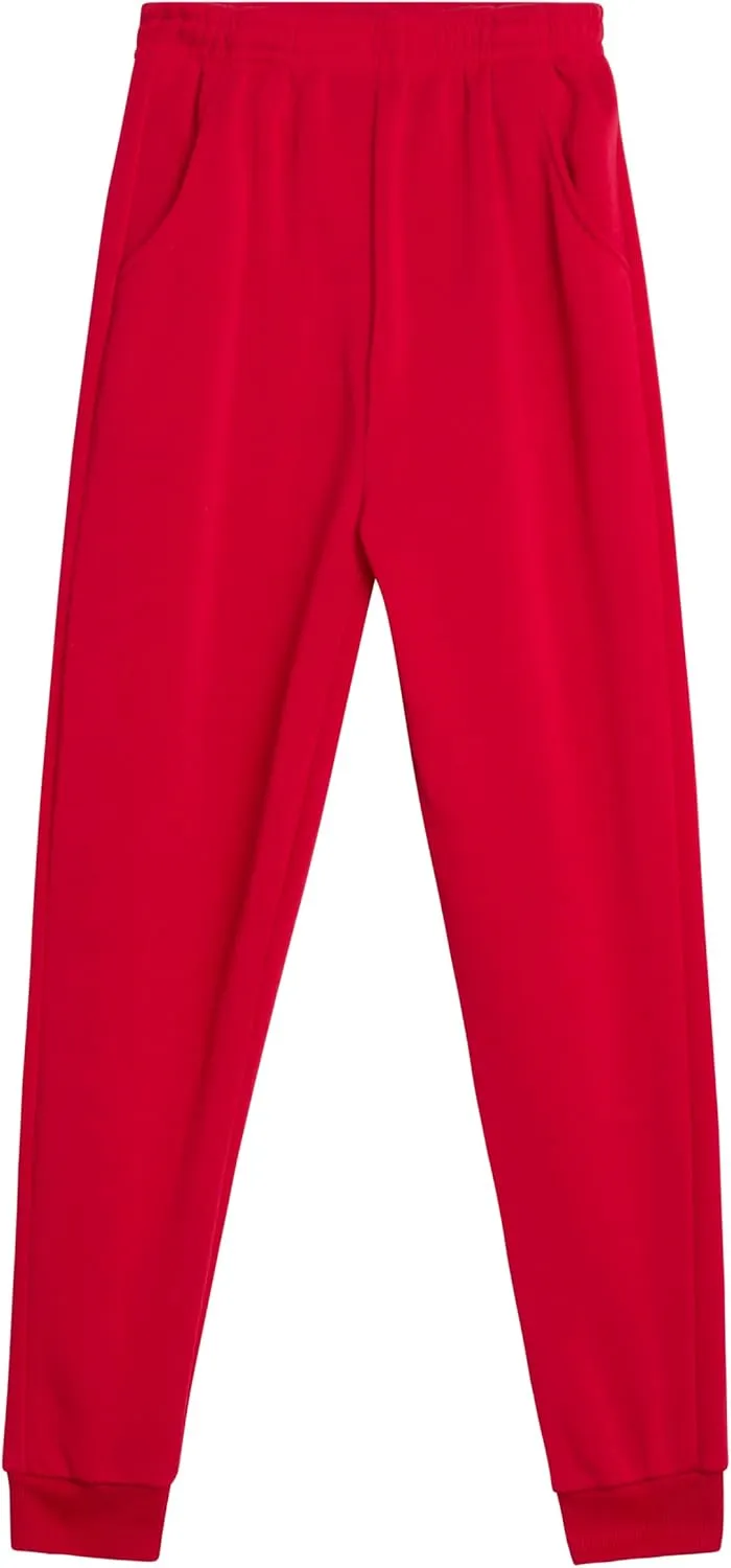 Coney Island Boys Sweatpants - 4 Pack Athletic Sweat Pants with Pocket Soft Boys Joggers Kids Sweatpants (Sizes 5-16)