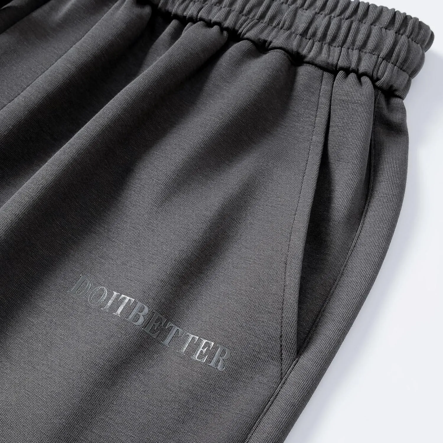 HHZ Men's Cotton Joggers Sweatpants Loose Baggy Gym Workout Yoga Lounge Pants with Elastic Bottom Straight Leg