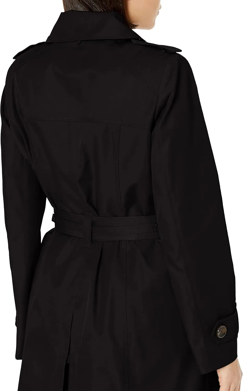 LONDON FOG Women's Double Breasted Trenchcoat