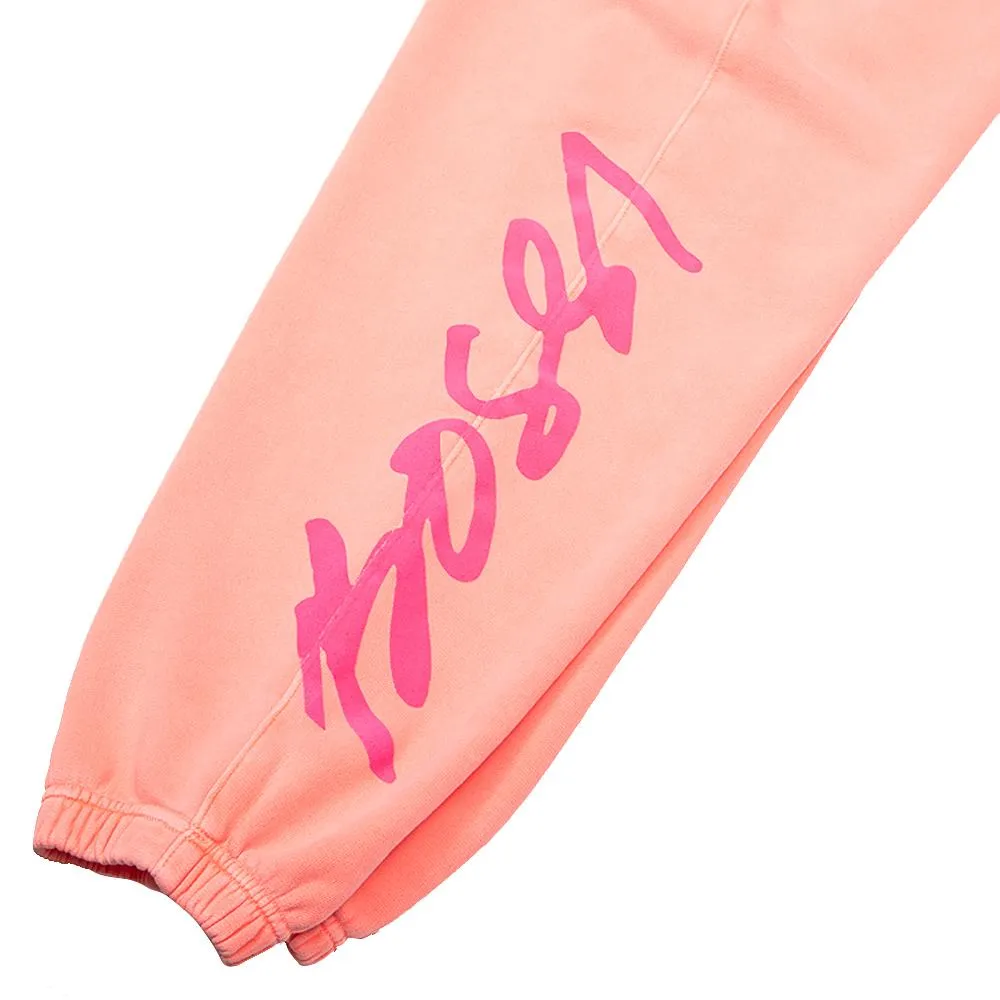 Rhinestone Sweatpants | Persian Melon