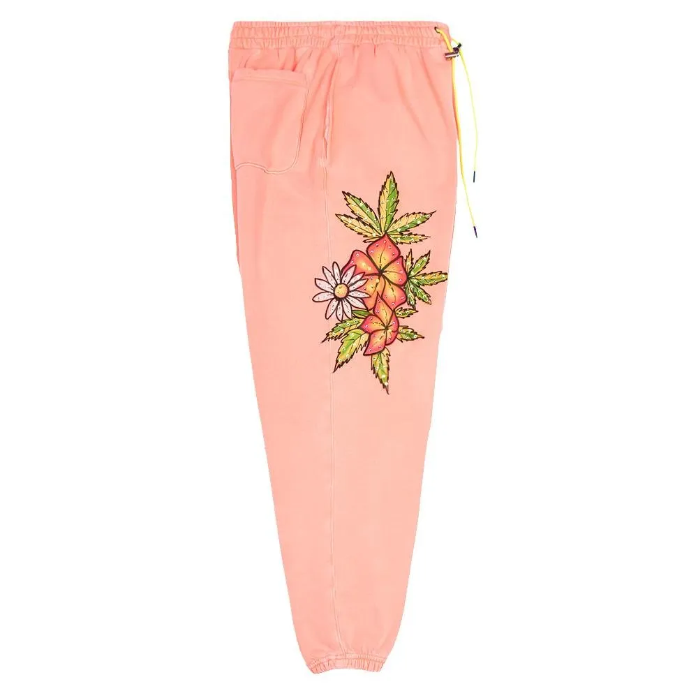 Rhinestone Sweatpants | Persian Melon