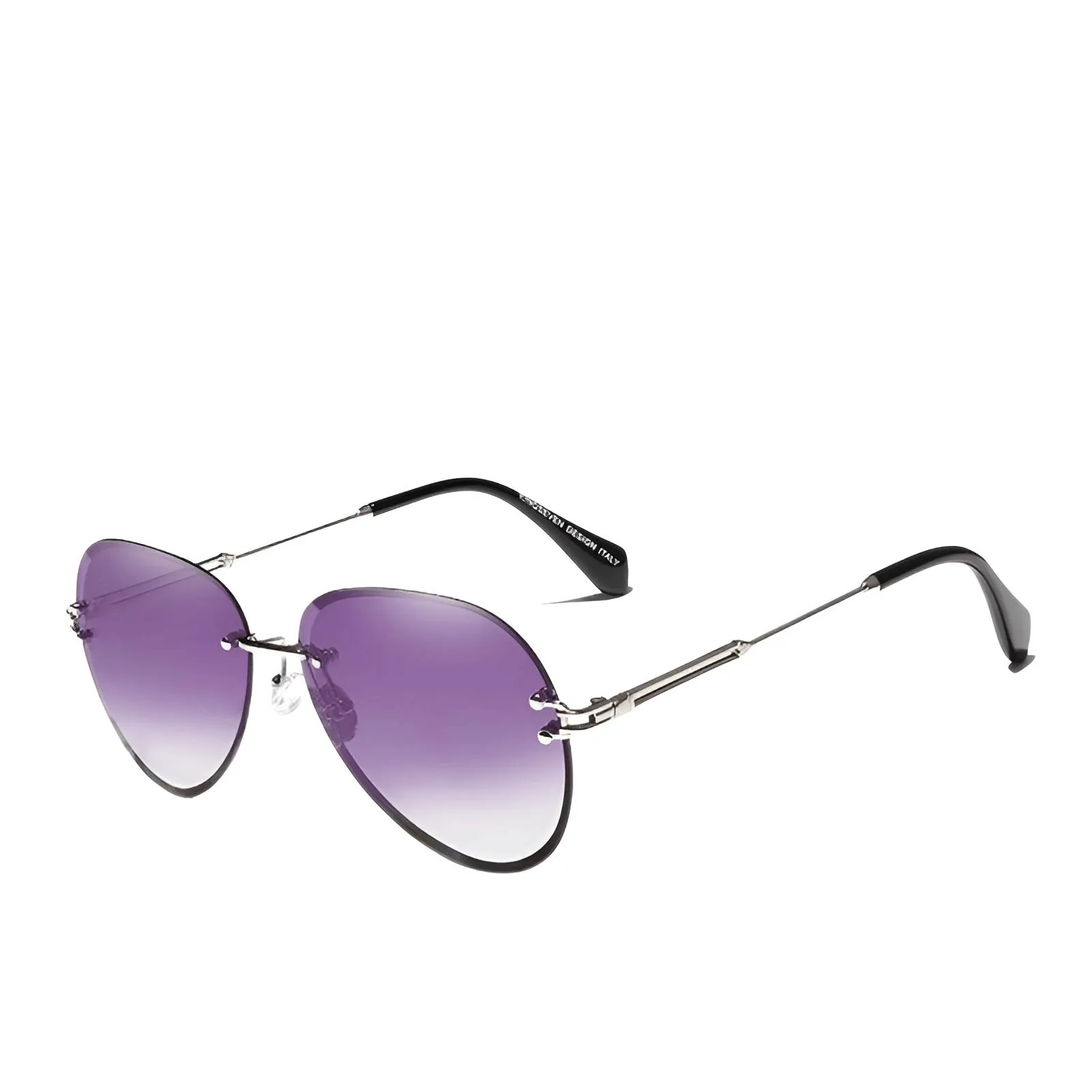 Women's Gradient Rimless Sunglasses